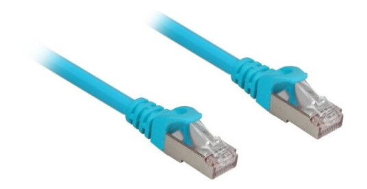 Sharkoon Koblingskabel Rj-45 Hann Til Rj-45 Hann 1.5 M Cat 6A Blå