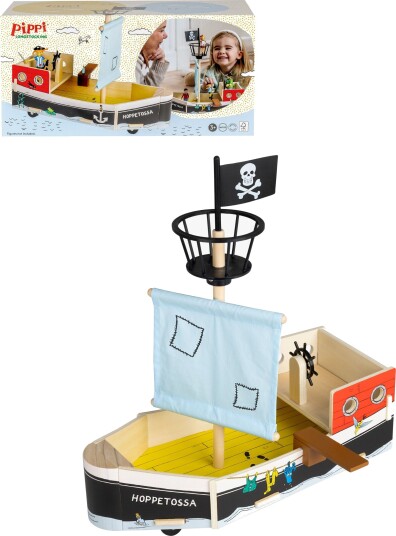 Pippi Langstrømpe Piratskip Hoppetossa