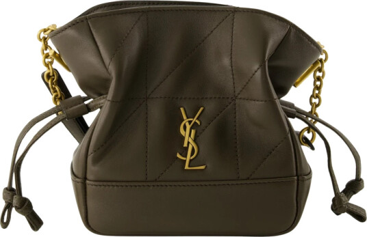 Saint Laurent Dame Vesker Brun ONE SIZE,