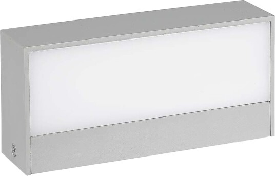 V Tac 9W Up/Down utendørs vegglampe IP65 grå 4000K 850lm inkl. lyskilde Kulør : Varm V Tac 9W Up/Down utendørs vegglampe IP65 grå 4000K 850lm inkl. lyskilde Kulør : Varm
