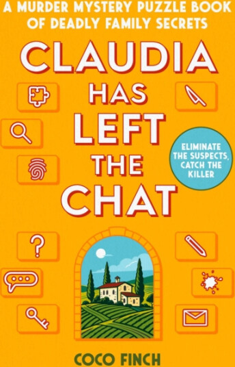 Claudia Has Left the Chat  An Elimination Murder Mystery Puzzle