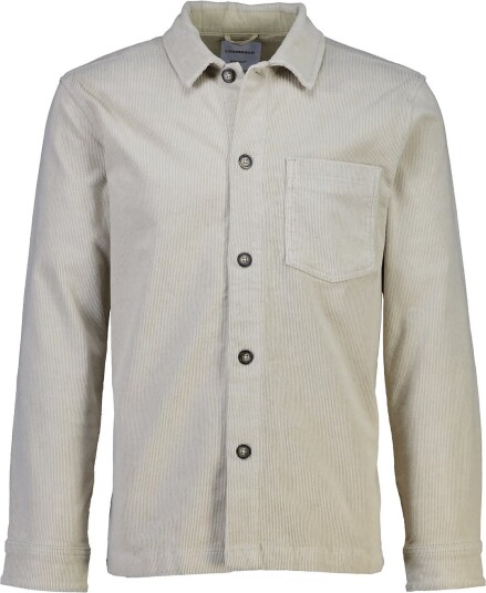 Lindbergh Superflex Corduroy Overshirt   LT STONE   XXL