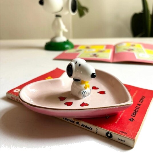 SNOOPY Smykkeskål Love 13x13