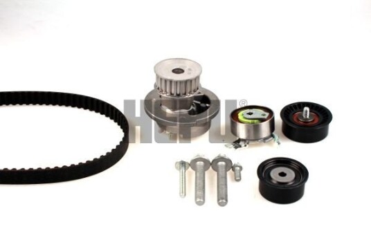 Vannpumpe + tannremmsett HEPU PK03170 Vannpumpe + tannremmsett HEPU PK03170