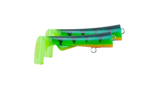 Svartzonker Ugly Louis Paddle tail 2 pack Fire Tiger