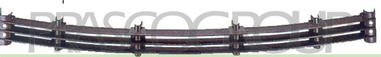 Ventilasjonsgitter PRASCO BM0972120