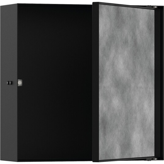 Hansgrohe XtraStoris Rock Nisje 30x30x10 cm Sort Matt