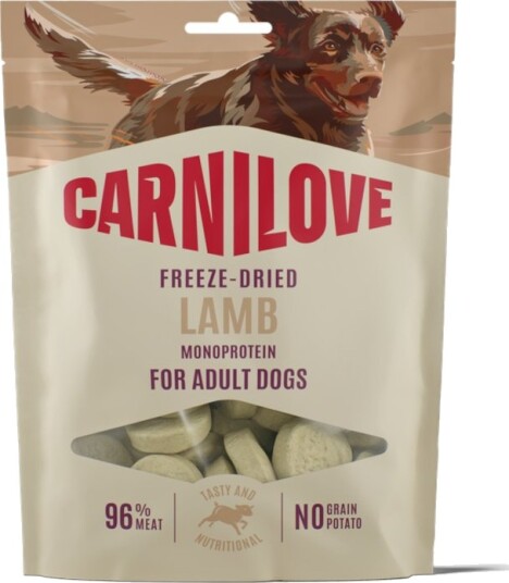 Carnilove Dog Freeze Dried Snack Lam 2x60g