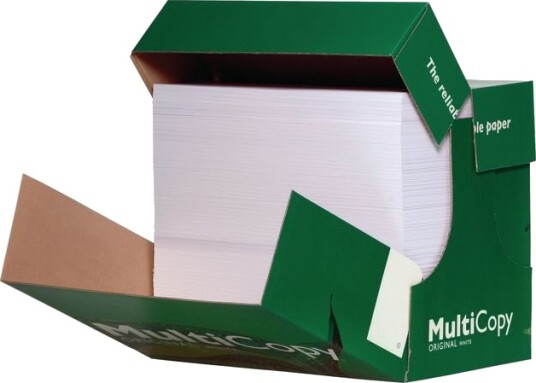 Printerpapir Multicopy Original A4 90G Hvid   Xpressbox   Løse Ark   2.500 Ark
