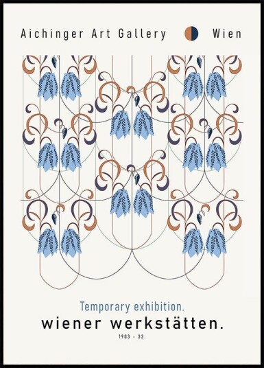 Art Gallery Wiener Werkstätten Plakat Plakat / 50x70cm