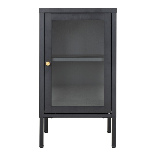 Dalby vitrineskap 1 glassdør svart. Dalby vitrineskap 1 glassdør svart.