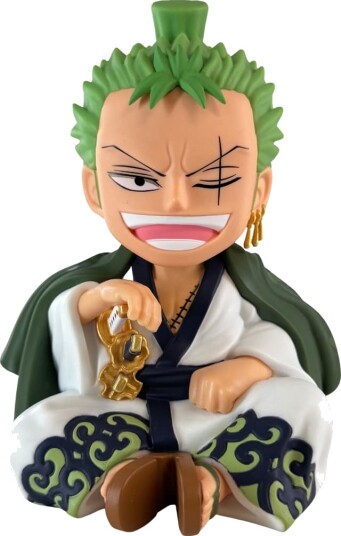 Plastoy One Piece sparegris Zorojuro