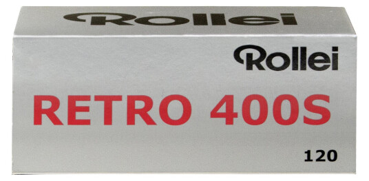 Rollei Retro 400S 120 ISO 400, S/H-film