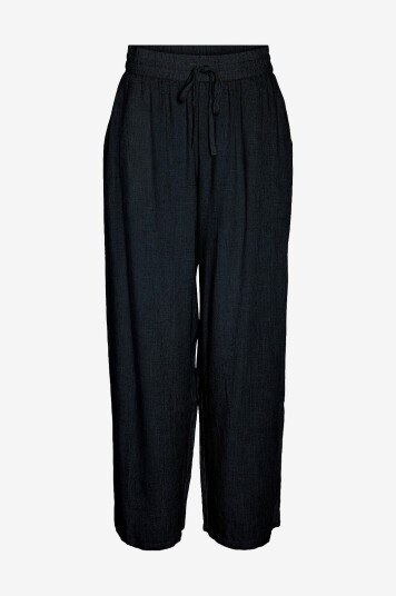 Noisy May Curve Bukser nmLeilani NW Loose Pants Wvn Noos Svart Noisy May Curve Bukser nmLeilani NW Loose Pants Wvn Noos Svart
