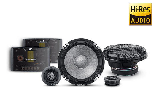 Alpine R2-S652 PRO komponentsett 6,5", 100W RMS, R-serie Alpine R2-S652 PRO komponentsett 6,5", 100W RMS, R-serie