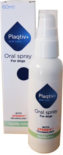 Plaqtiv+ munnspray for hund 60 ml