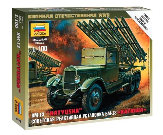 Zvezda 1/100 Stalin´s Organ BM-13 Katyusha Zvezda 1/100 Stalin´s Organ BM-13 Katyusha