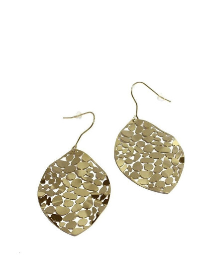 BUD TO ROSE Leaf Small Earring Guld One Size