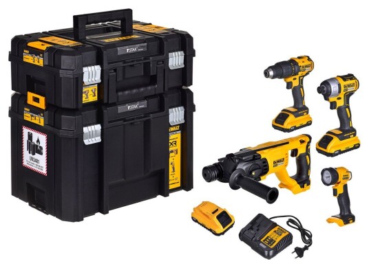 DeWalt DCK440L3T Verktøysett 18V 3x3.0Ah Kompakt Og Kraftfull