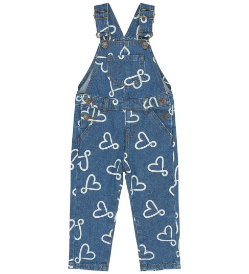 The New Selebukse   TnstShea   Medium+ Blue Denim AOP   The New   1½ år 86   Selebukse   Blå