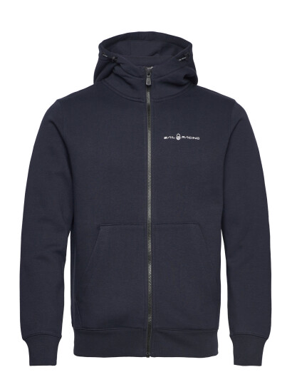 Sail Racing Bowman Logo Zip Hood - Navy - XS