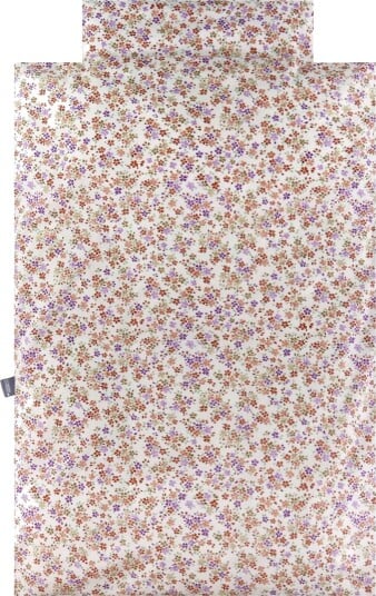Nørgaard Madsens Sengetøy Voksen Flerfarget Blomster Nørgaard Madsens Voksen Sengetøy Voksen Hvit Lilla Rosa