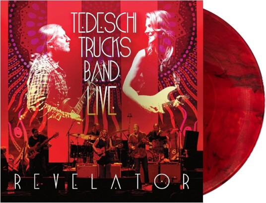 Tedeschi Trucks Band Live Revelator Fire Orange With Black Swirl Vinyl Tedeschi Trucks Band Live Revelator Fire Orange With Black Swirl Vinyl