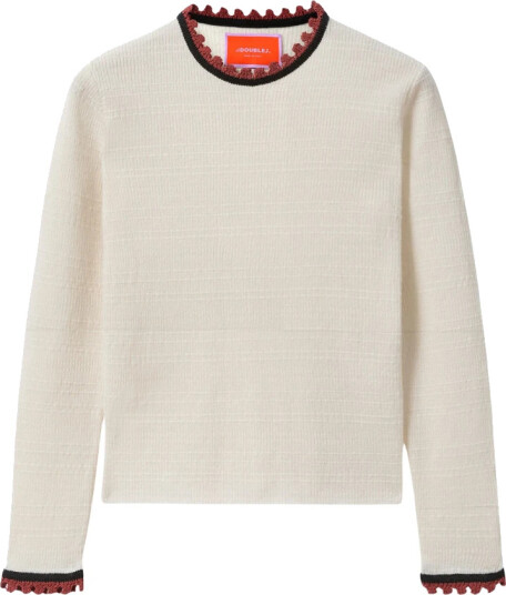 La DoubleJ Dame Strikkevarer Beige 2XS,