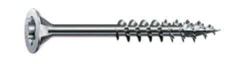 SPAX 0191010500305 Treskrue 5mm TFT, FZB, T-STAR pluss, delvis gjenget 5,0 x 30 mm, 500-pakk