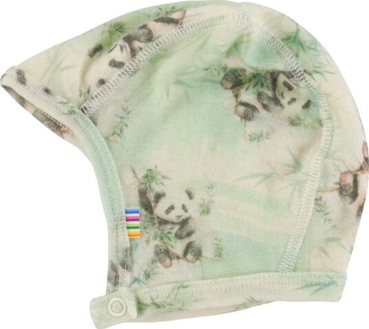 Joha Babylue Ull Off White m. Pandaer Joha 41 cm Lue baby Beige Grønn Hvit