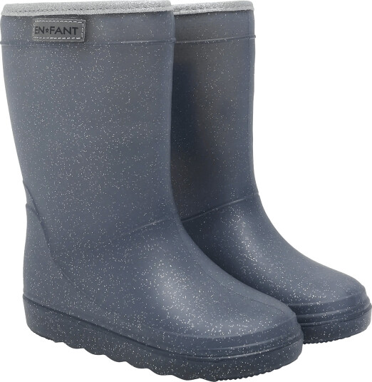 En Fant Thermo Boots Glitter   Navy   25