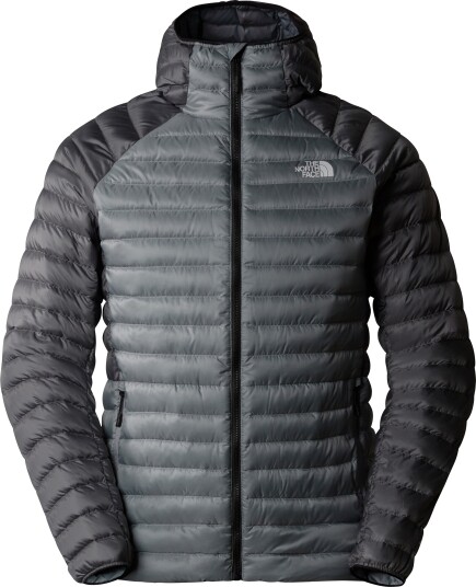 The North Face Men's Bettaforca Hooded Down Jacket Monument Grey/Smoked Pearl S