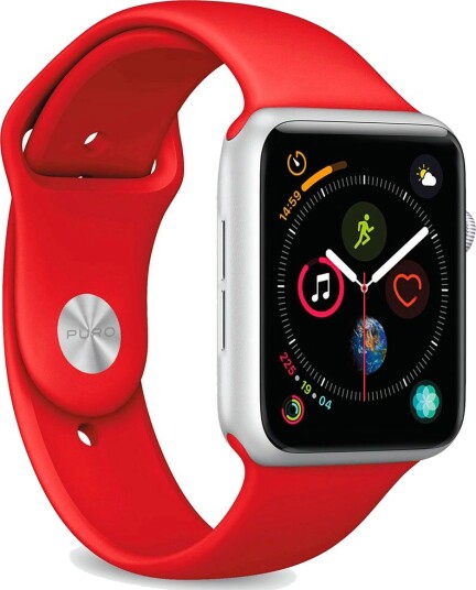 Puro ICON Rem for Apple Watch 42 44mm Rød