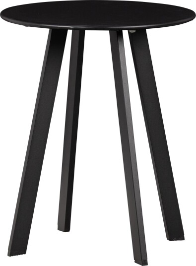 Sidebord Fer 49 cm rundt utendørSvart Sidebord Fer 49 cm rundt utendørSvart