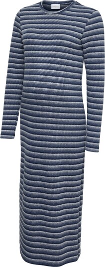 Mamalicious Mliman Ls Jrs Midi Dress NAVY BLAZER M Mamalicious Mliman Ls Jrs Midi Dress NAVY BLAZER M