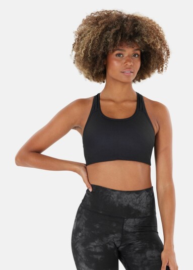Myolie W Sports Bra Black L Sport-Bh