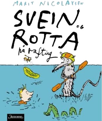 Svein og rotta på rafting Innbundet Veldig pen bok / som ny