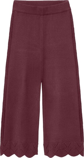 Fliink Alilly Wide Pant BURGENDY 6 7Y(120 cm)
