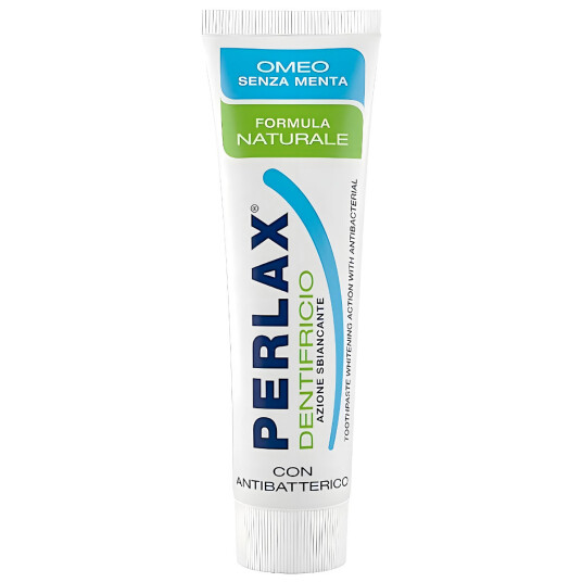 Natural Whitening Tannkrem Perlax Without Mint 100 ml. Natural Whitening Tannkrem Perlax Without Mint 100 ml.