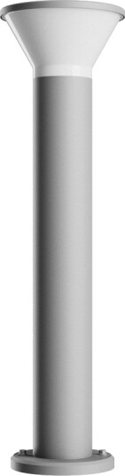 Stella hagelampe 6W GU10   CCT 230V IP44 IK08 grå 210x765mm   Kulør : CCT Varm til Kald Hvit