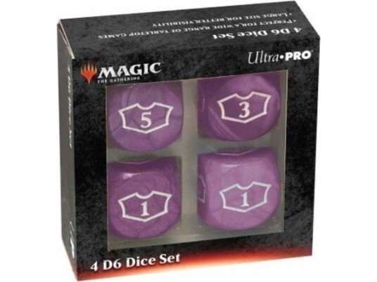 Ultra-Pro Ultra-Pro: Magic The Gathering Black Mana 22 Mm Deluxe Loyalty Dice Set