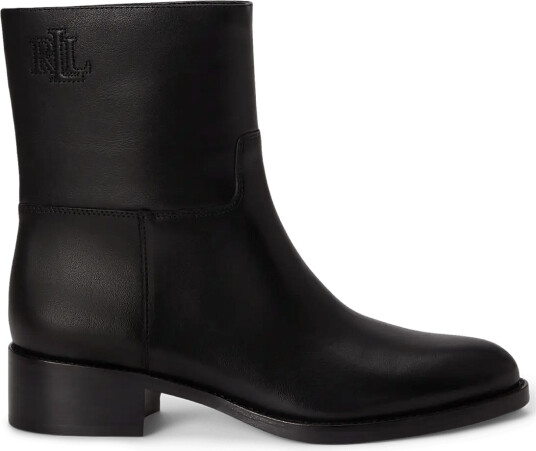 Lauren Ralph Lauren Smooth Calf Kyle Bte Hl Bo Bte Black 36