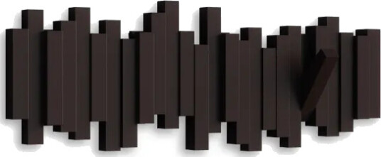 Umbra Sticks 5 knaggrekke espresso