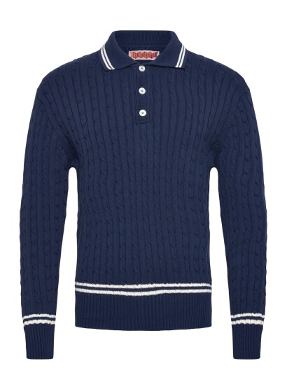 Baracuta Cricket Polo Navy L Baracuta Cricket Polo Navy L
