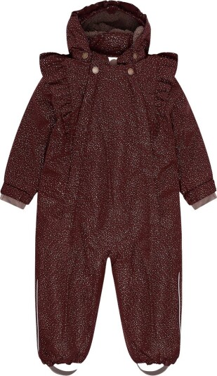 En Fant Baby Snowsuit W. Frills   PORT ROYALE   80