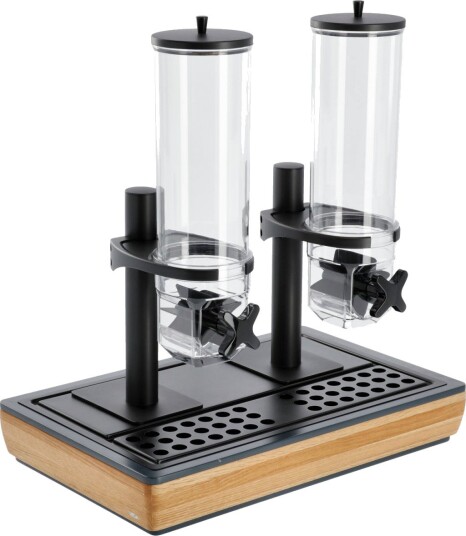 VEGA Buffet Müslidispenser Montana dobbel GN 1/1 2x4 l GN 1/1 Transparent