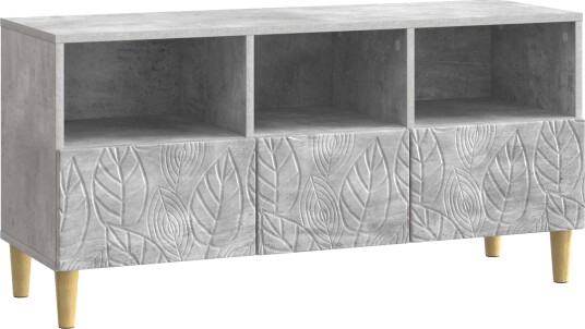 TV skap 102 x 34,5 x 50 cm Betonggrå Konstruert tre TV skap 102 x 34,5 x 50 cm Betonggrå Konstruert tre