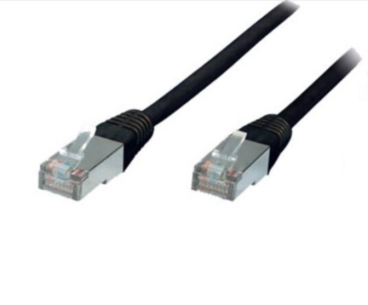 Shiverpeaks Bs75111-0.5S Nettverkskabel Svart 0,5 M Cat5e F/Utp (Ftp) (Bs75111-0.5S)