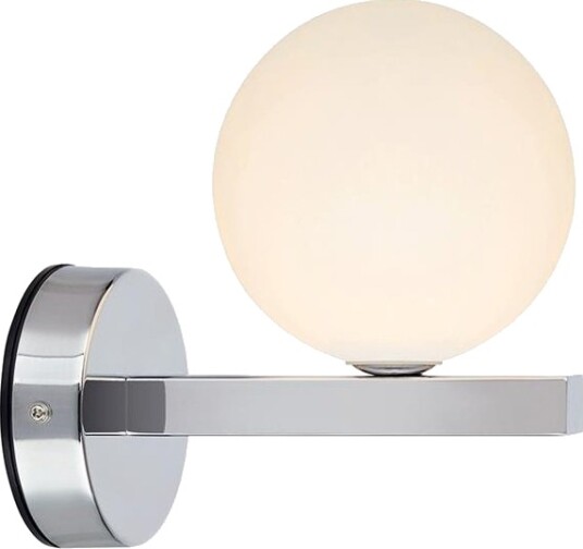 Stream Vegglampe IP44  Krom/Hvit