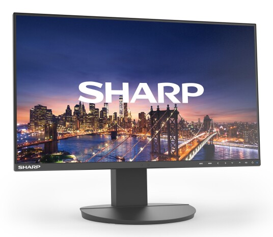 Sharp EA242F 24" IPS Full HD LCD Skjerm Svart